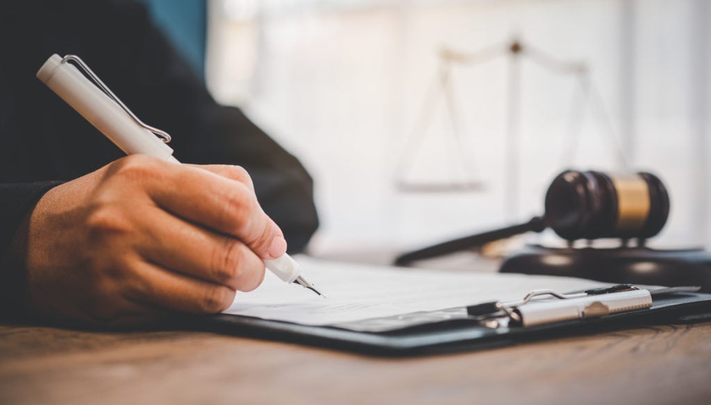 legal aid certificate