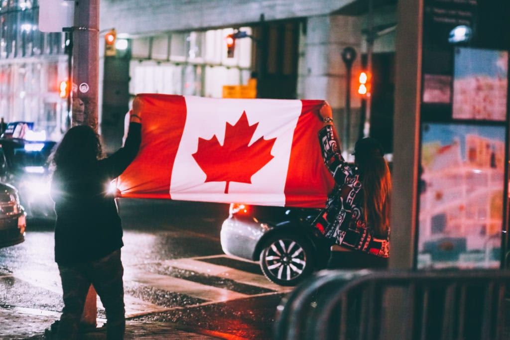 It is legal to burn the Canadian flag.