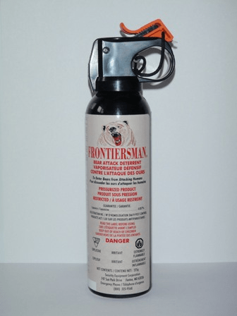bear spray bottle